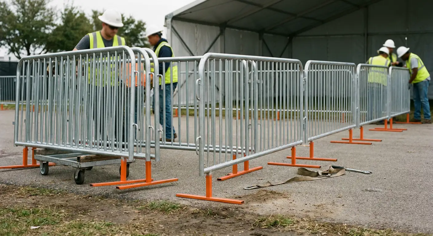 Pedestrian Barricades in Bonita Springs, FL