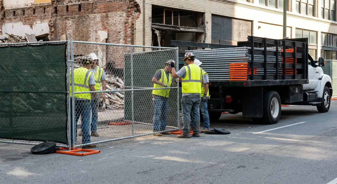 Bonita Springs fencing logistics and security challenges