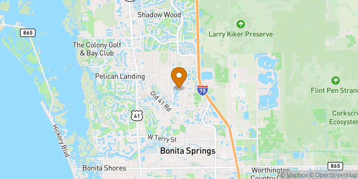  neighborhood map in Bonita Springs, FL