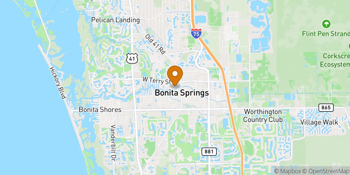  neighborhood map in Bonita Springs, FL