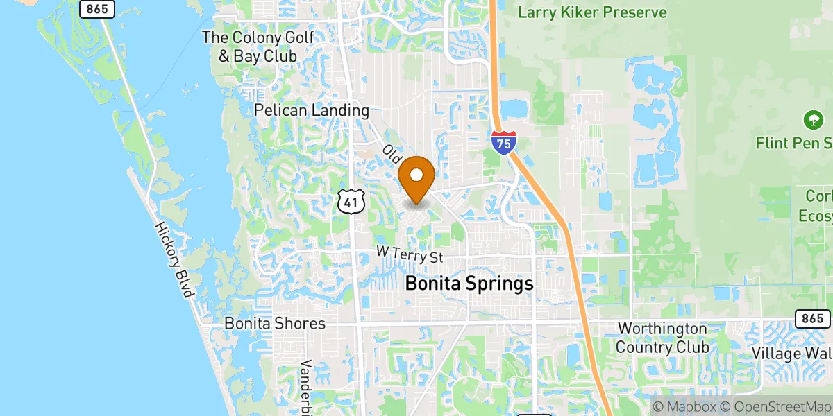  neighborhood map in Bonita Springs, FL
