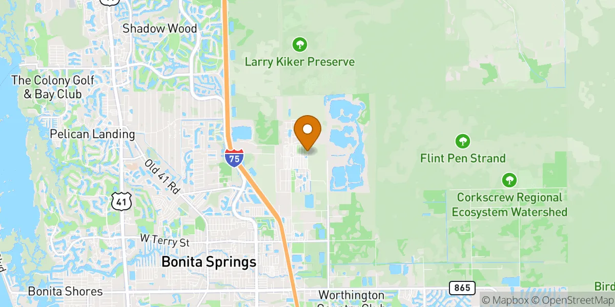  neighborhood map in Bonita Springs, FL